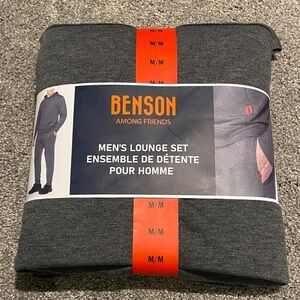 Benson Men's Lounge Set in Dark Gray new in package